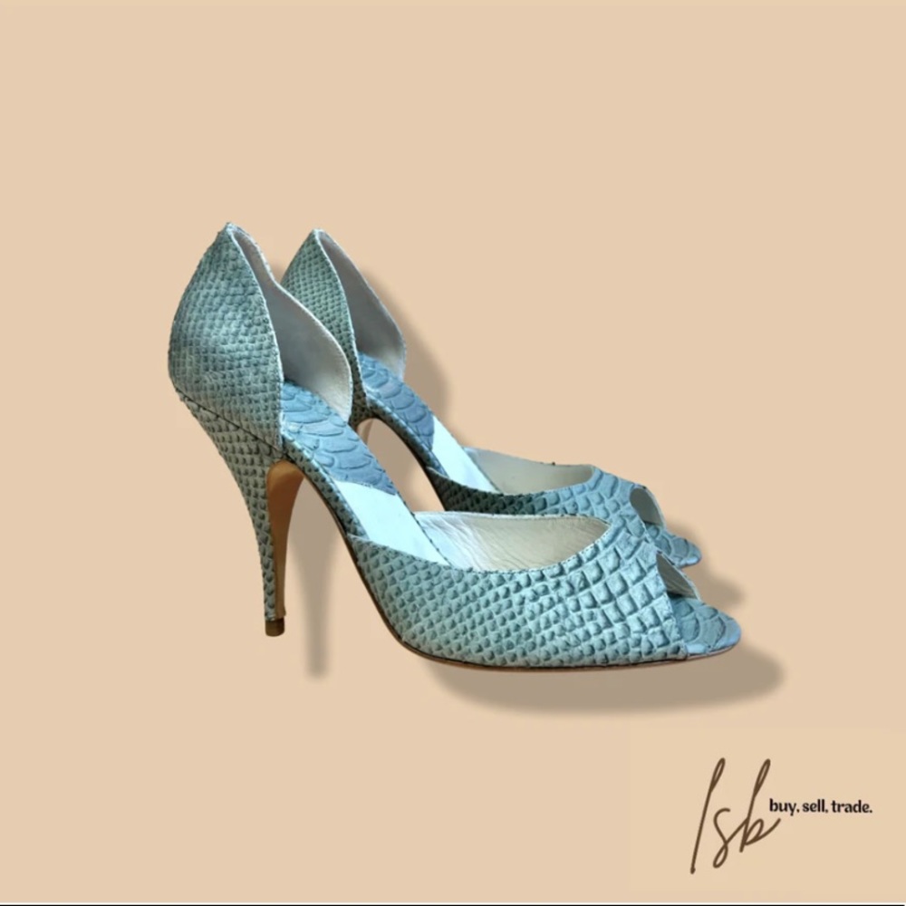 Dior Python Skin Heels